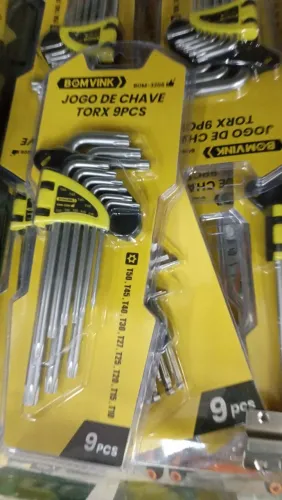 Jogo de chaves Torx / Allen 9pcs
