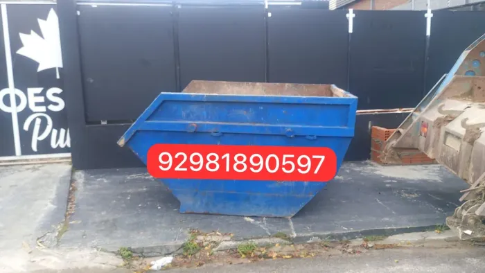 Entulho caixa coletora caçamba Cuba caçapa 