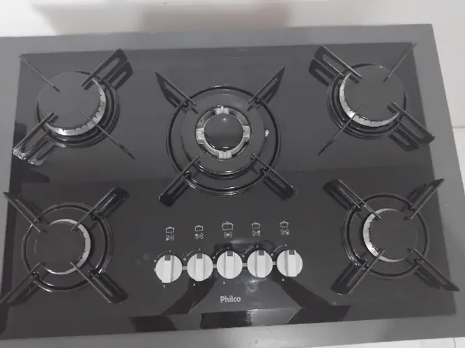 Fogão cooktop 5 boca