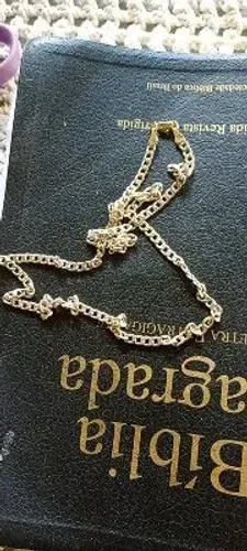 Vendo cordão banhado a prata ? muito brilhante