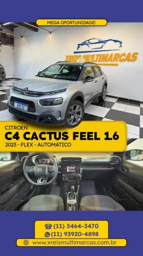 Citroen C4 Cactus Feel 1.6 16V Flex Aut. 2023