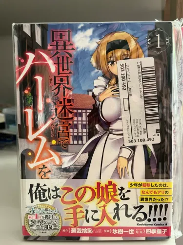 Harem in the Labyrinth of Another World mangás japonês (9 volumes)