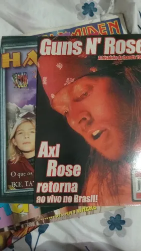Revistas antigas Guns n' Roses