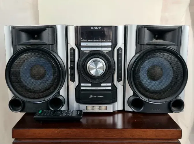 Mini System Sony MHC-EC55 Completo com Caixa de Som