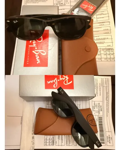 Óculos de Sol Ray-Ban RB2132 New Wayfarer - Com NF garantia de 24 meses