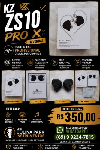 Fone Kz Zs10 Pro X