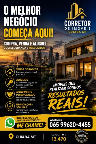 Corretor de Imóveis em Cuiabá - MT Compra, Venda e Locação