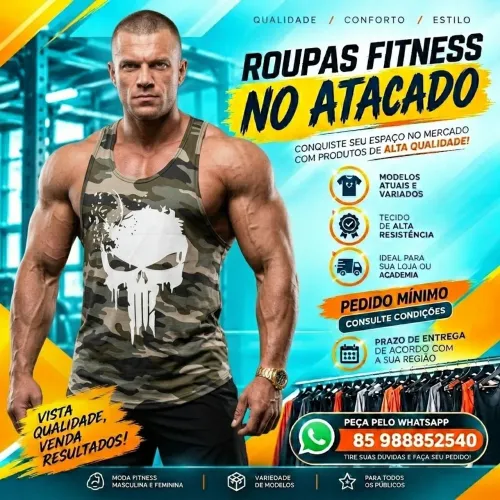 Blusa fitness em quantidade grande