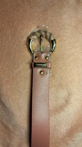 Cinto nude - Couro Fino