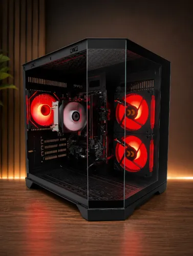 PC GAMER RYZEN 5 4650G + GABINETE AQUÁRIO CURVO 12X SEM JUROS NOS CARTÕES