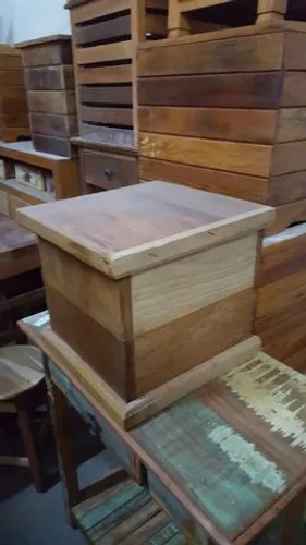 Baú Pequeno Peroba Rosa