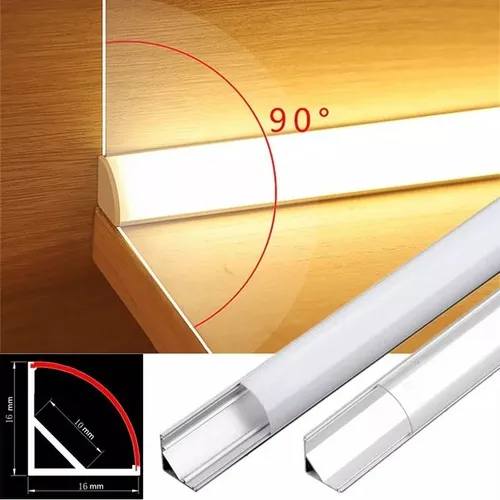 Linha Completa Perfil LED para Móveis Marcenaria ou Drywall 