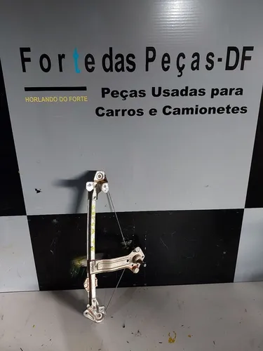 Máquina De Vidro Manual Da Porta Traseira Esquerda Do Corsa 02 À 12 