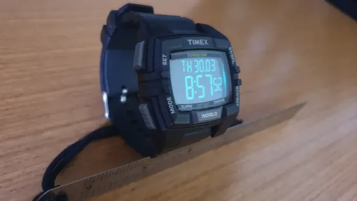 Relógio Timex Display Negativo Tático Militar
