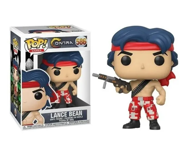 Pop! Games Contra - Lance Bean #586 - Edição Colecionador