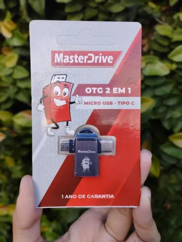 Adaptador OTG Tipo-C e V8