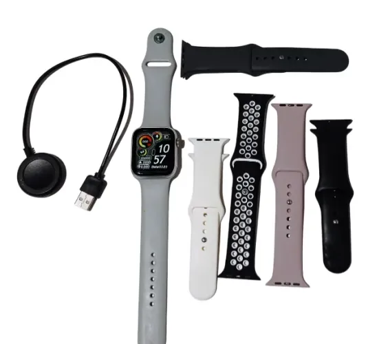 relógio Smartwatch x8 max com 6 pulseiras usado