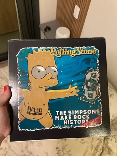 Dupla de quadros Simpson e Marilyn