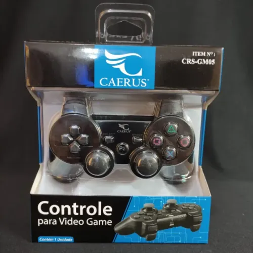 Controle Para Video Game Ps3 Crs-gm05 Caerus Sem Fio