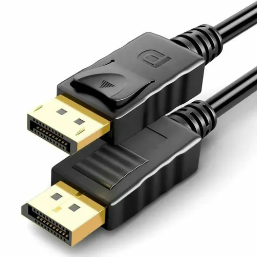 Cabo DisplayPort para Displayport Áudio e Vídeo até 4k com 1,5mt