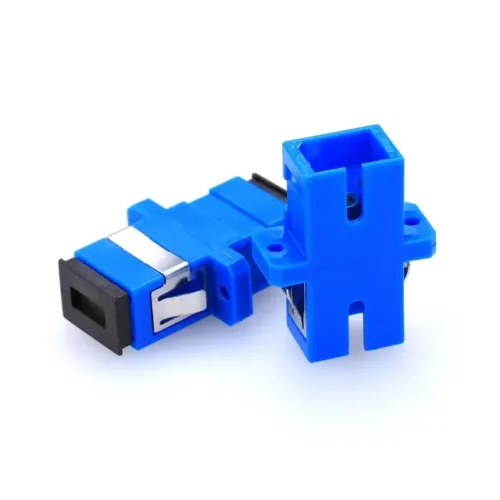 Emenda Adaptador Óptica Sc Ftth Monomodo Azul Upc Passante