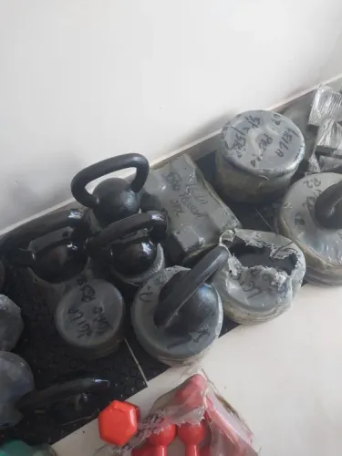 Equipamentos treinos e academia