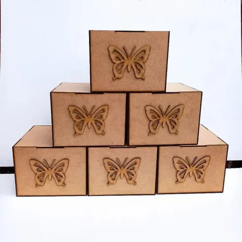 Caixas em MDF Cru Personalizadas