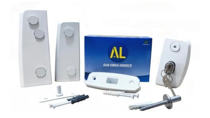 Kit de instalação porta de vidro