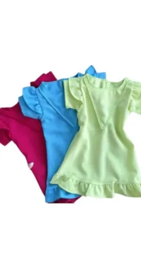 Vestido Infantil Blogueirinha influence