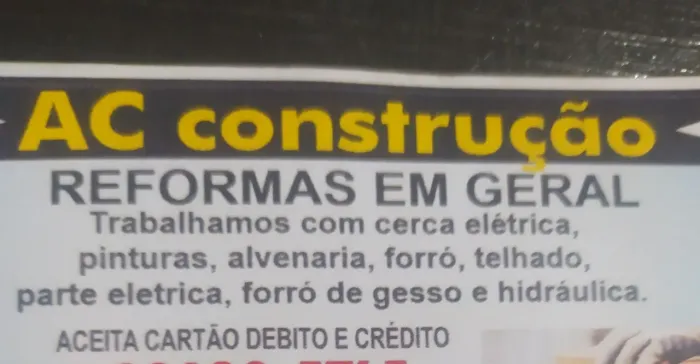 Fazemos manutenção em pintura,cerca elétrica,caixa d'água forro de gesso e outros 