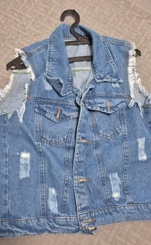 Colete jeans