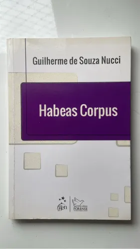 Livro Habeas Corpus - Guilherme de Souza Nucci