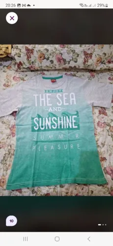 Camiseta Kyly tamanho 10