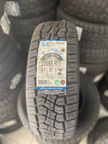 Pneu 205/65 R15 Starke com uma boa durabilidade e seguranca pro seu veículo.