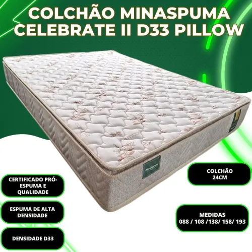 Mega promoção colchões D33 super King novos de fábrica 