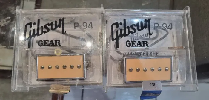 Captador gibson p94, o par , ponte e braço 