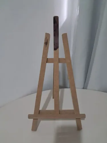 Cavalete para pintura de madeira