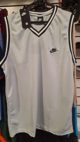Camisa Regata Dryfit Nike G cinza