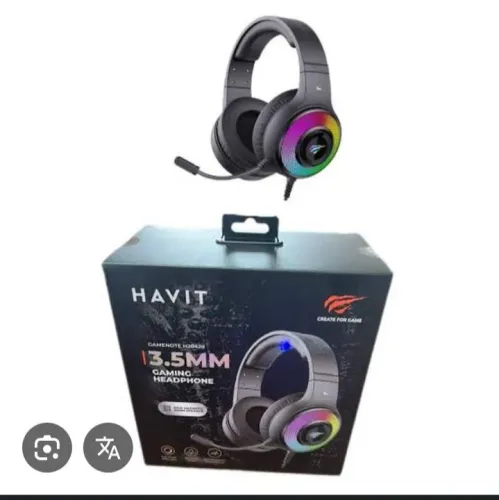 Headset Gamer Havit H2042d Microfone e Iluminação RGB