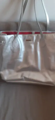 Bolsa Datelli original de Ombro Prata