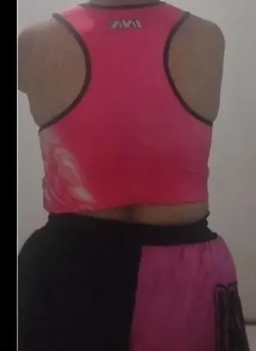 Top feminino sem bojo treino artes marciais Muay thai