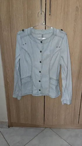 Jaqueta Jeans Parka