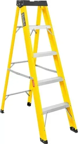 ESCADA VONDER FIBRA TESOURA 4 DEGRAUS