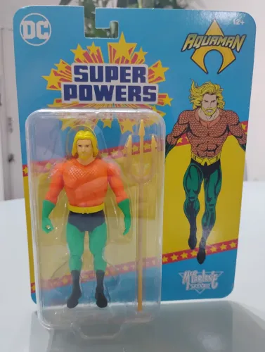 BONECO AQUAMAN SUPERPOWERS MCFARLANE TOYS