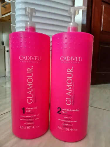 Shampoo e condicionador 3L cadveu profissional 