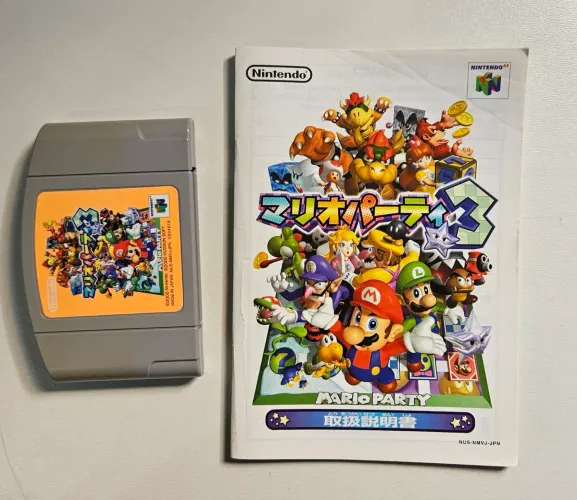 Mario Party 3 Nintendo 64 Original JP N64