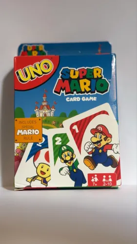 UNO Super Mario - Edição Especial Colecionável da Nintendo