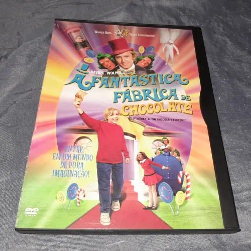 Dvd a fantástica fábrica de chocolate- edição especial 