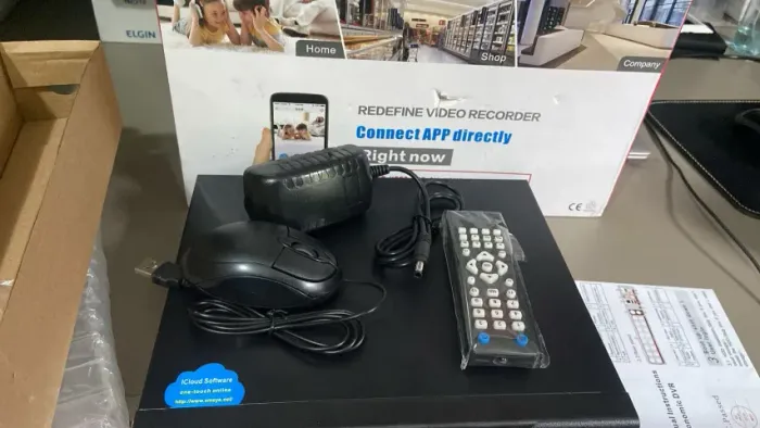 Gravador de Vídeo Digital DVR 8009NVR - Novo, nunca usado