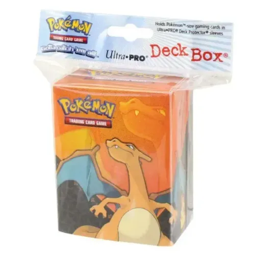 Pacote com 3 Deck Boxes Pro-ultra Para Cardgames - Charizard